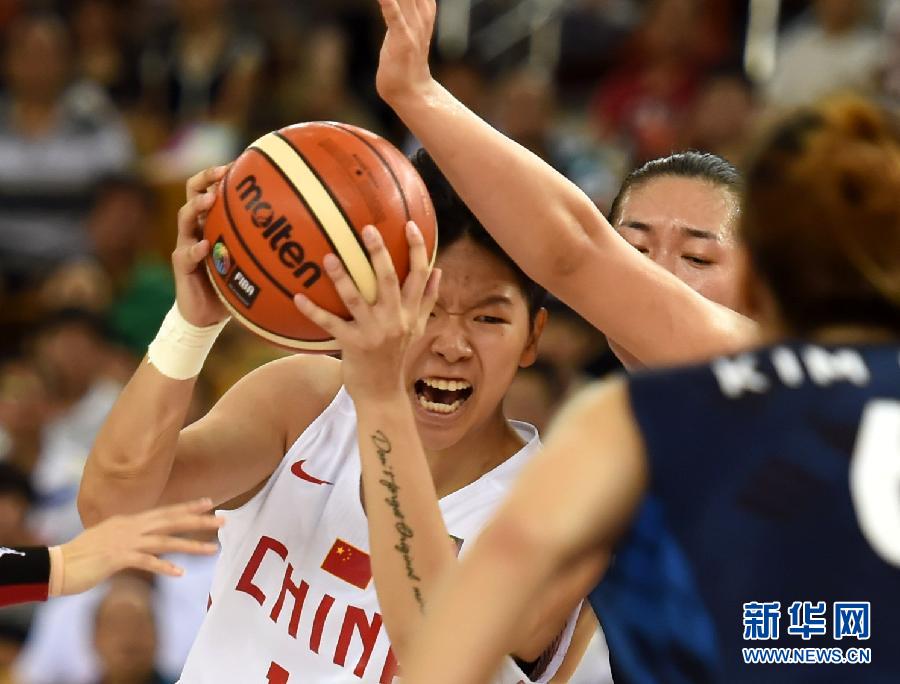 （体育）（2）篮球——女篮亚锦赛：中国队晋级决赛
