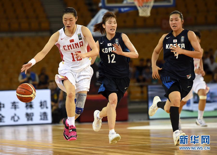 （体育）（3）篮球——女篮亚锦赛：中国队晋级决赛