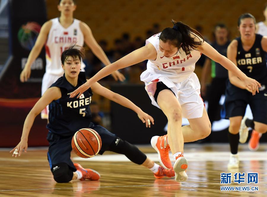（体育）（8）篮球——女篮亚锦赛：中国队晋级决赛