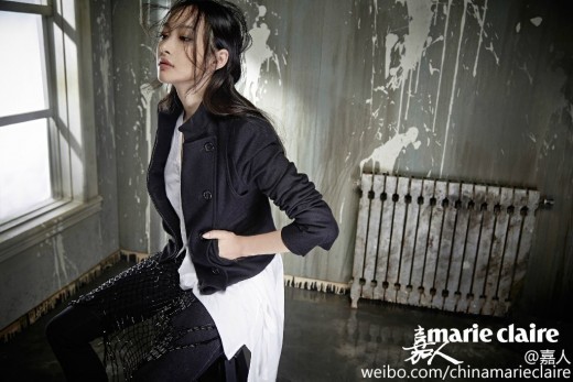 宋茜写真露香肩性感诱惑 自曝期待古装造型【组图】