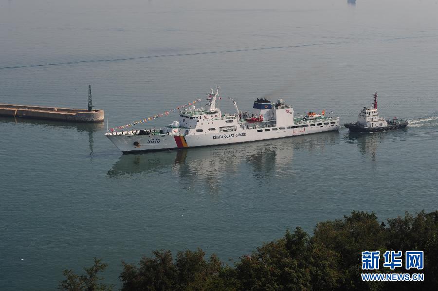 #（社会）（2）韩国海洋警备安全本部公务船访问烟台