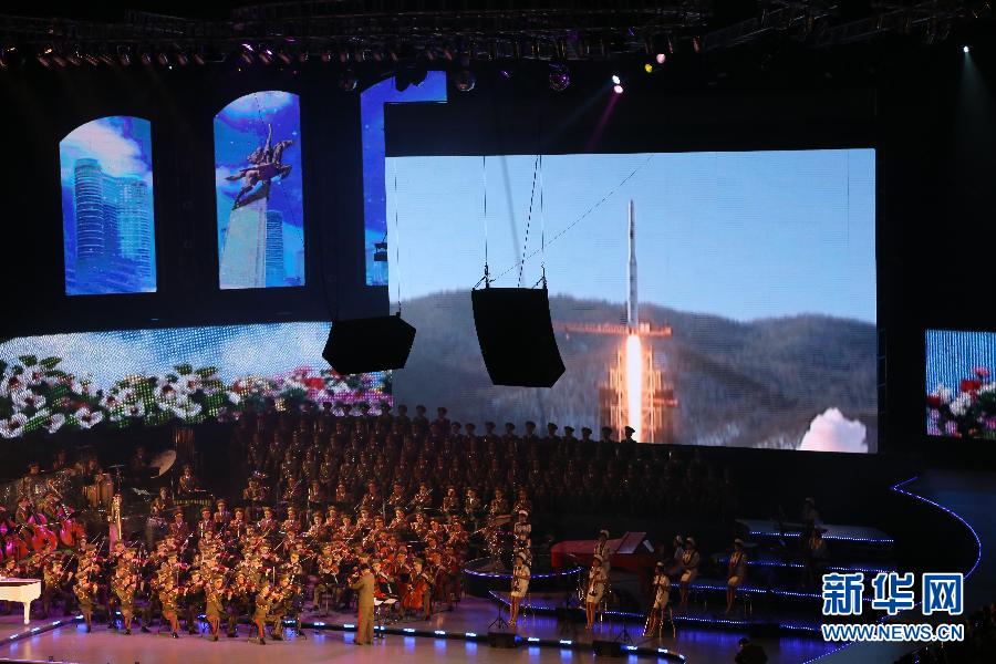 （国际）（3）朝鲜举办大型文艺演出庆祝劳动党建党70周年