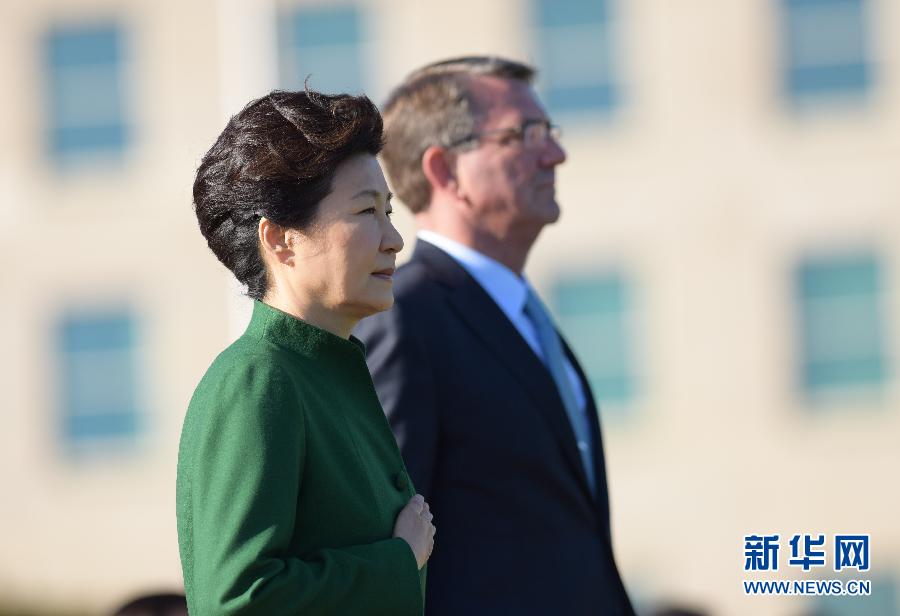 （XHDW）（1）韓國總統樸槿惠訪美