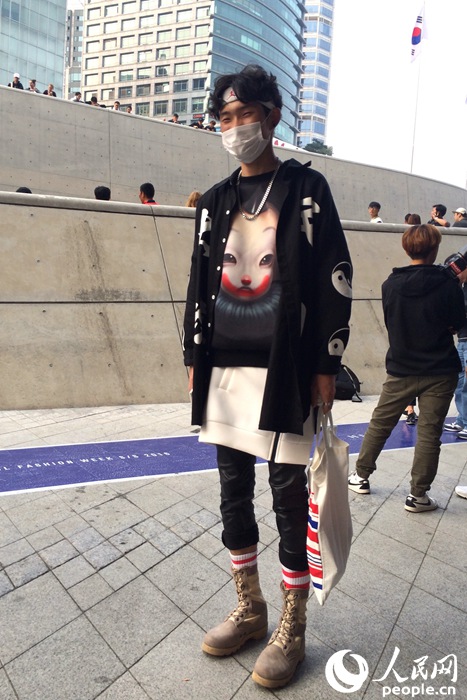 2016首尔时装周 看街头潮人玩转时尚【组图】