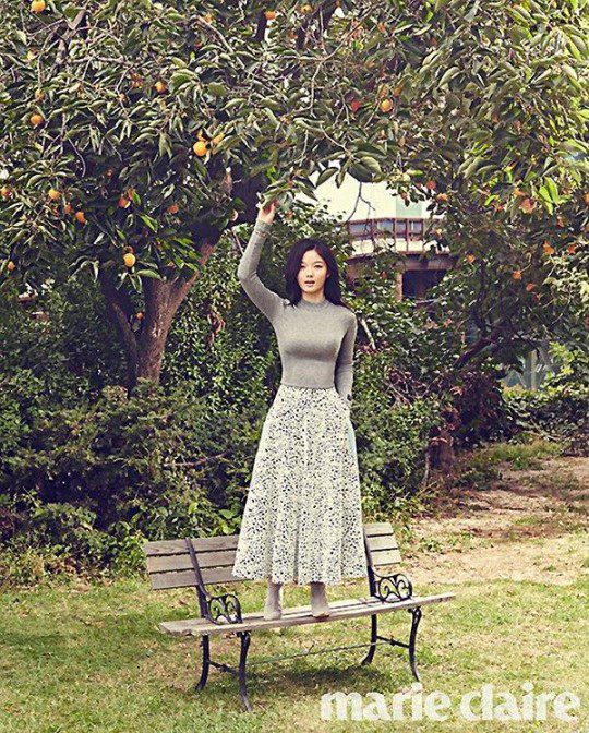 金裕贞写真变身&ldquo;丛林精灵&rdquo; 展现少女成熟美【组图】