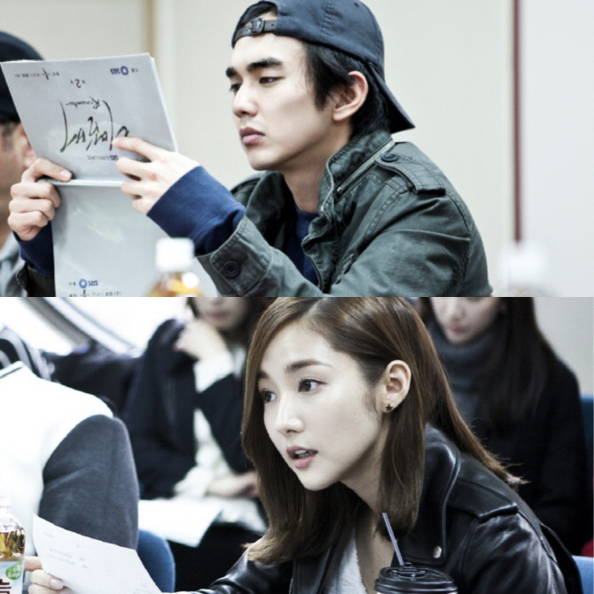 俞承豪朴敏英参加新剧排练 俊男美女组合引期待（图）