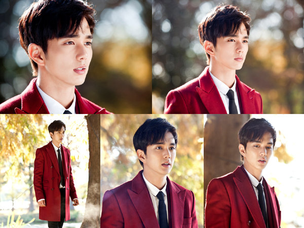 俞承豪《Remember》剧照 穿紫红色大衣似画中走出【组图】