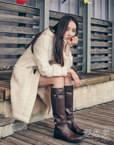 明星冬天怎么穿 高圆圆宋茜街拍示范明星冬装街拍-爱秀美