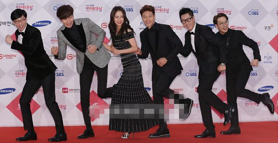&ldquo;SBS演艺大赏&rdquo;众星齐现身 刘在石金炳万共获大赏【组图】