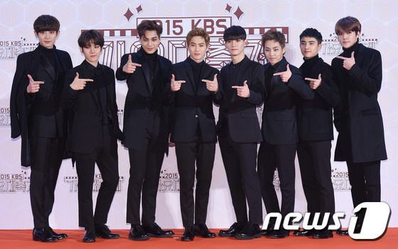 &ldquo;KBS歌谣大祝祭&rdquo;红毯汇总 exo少女时代郑容和Got7齐现身【组图】