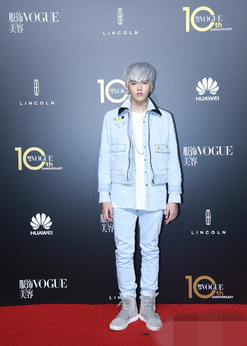 bigbang权志龙金希澈EXO吴亦凡 中韩银发美少年全盘点【组图】