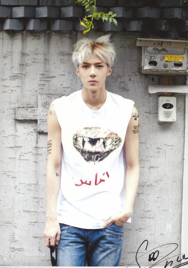 bigbang权志龙金希澈EXO吴亦凡 中韩银发美少年全盘点【组图】