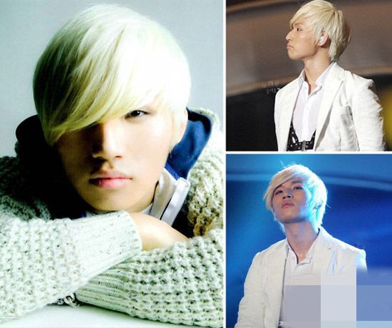 bigbang权志龙金希澈EXO吴亦凡 中韩银发美少年全盘点【组图】