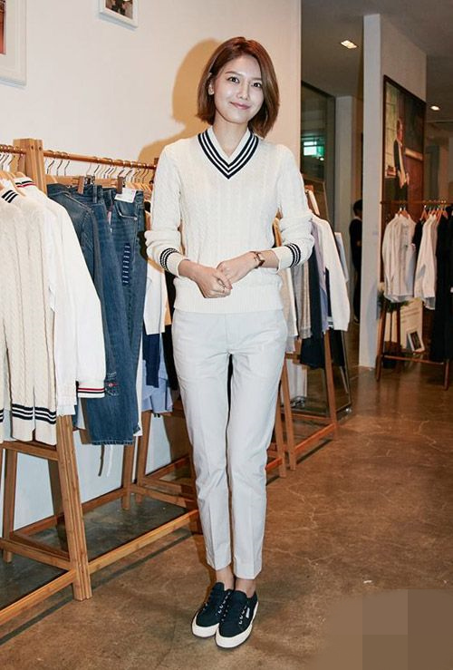 少女时代秀英f(x)郑秀晶孔孝真高俊熙 那些帅气逼人的韩国女星【组图】