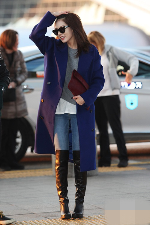 少女时代秀英f(x)郑秀晶孔孝真高俊熙 那些帅气逼人的韩国女星【组图】