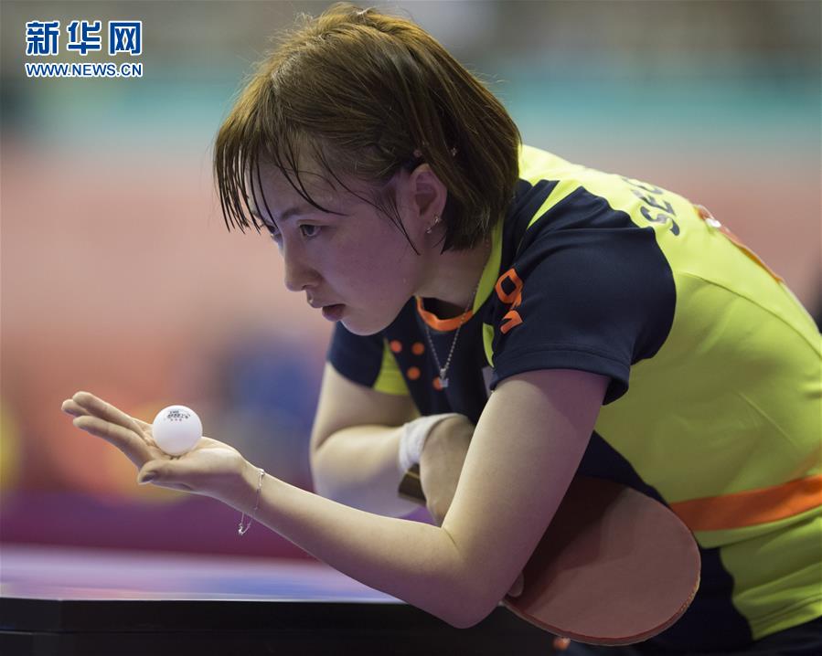 （XHDW）（体育）（3）乒乓球&mdash;&mdash;世锦赛团体赛：韩国女队胜瑞典