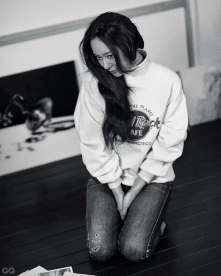 f(x)郑秀晶时点雀斑拍写真 俏皮可爱【组图】 