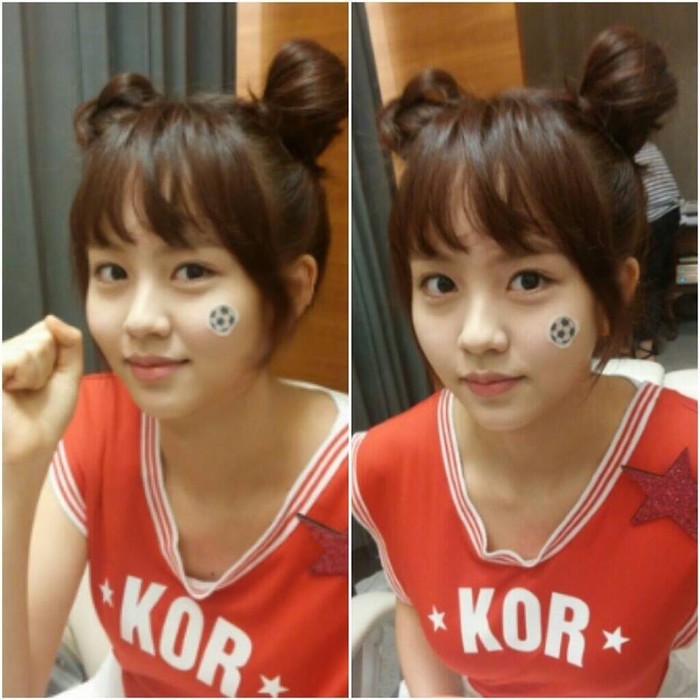 《太阳的后裔》宋慧乔减龄空气刘海 允儿秀智IU孔孝真也都爱【组图】