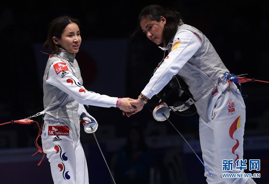（体育）（2）击剑&mdash;&mdash;亚洲锦标赛赛况：韩国选手南贤喜夺得金牌