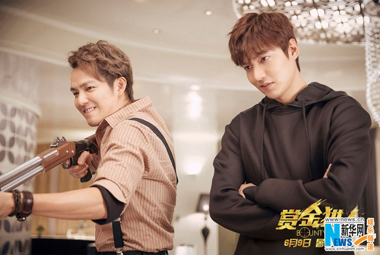 李敏镐钟汉良颠覆出演 《赏金猎人》定档6.9剧照公开【组图】