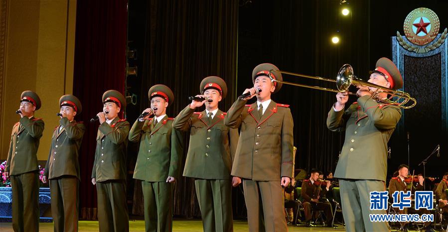 （国际）（2）朝鲜举行综合演出庆祝建军84周年