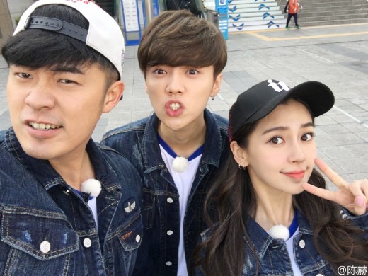 中韩跑男团再次同框&ldquo;相爱相杀&rdquo; 跑男4韩国录制【组图】