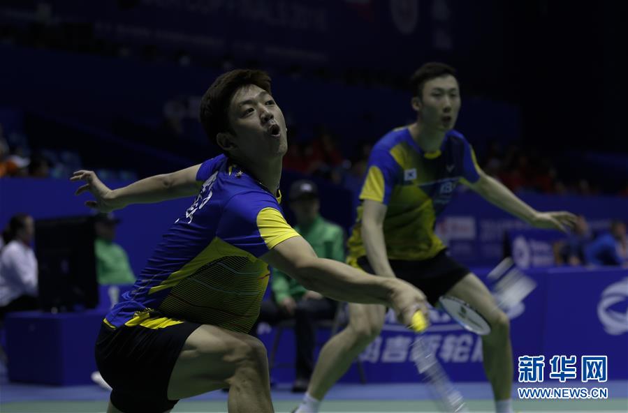 （体育）（2）羽毛球&mdash;&mdash;汤姆斯杯：韩国对阵英格兰