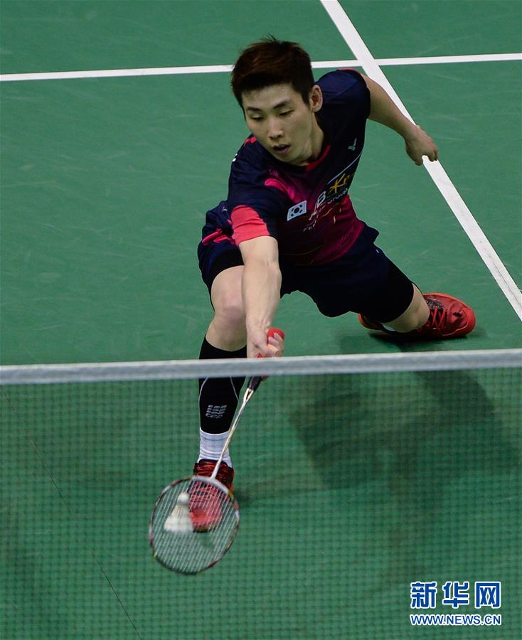 （体育）（2）羽毛球——汤姆斯杯半决赛：韩国对阵印尼