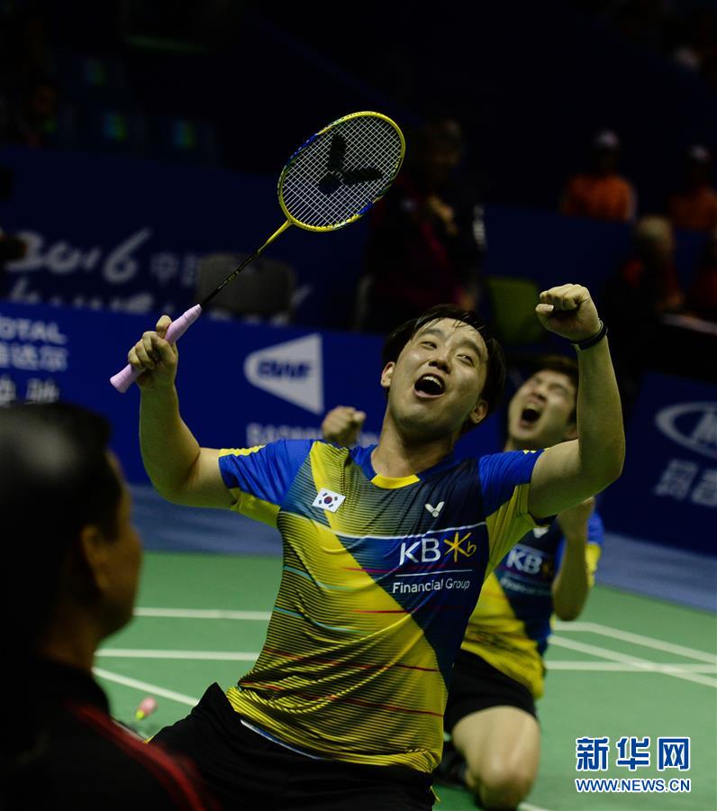 （体育）（5）羽毛球——汤姆斯杯：韩国队晋级四强