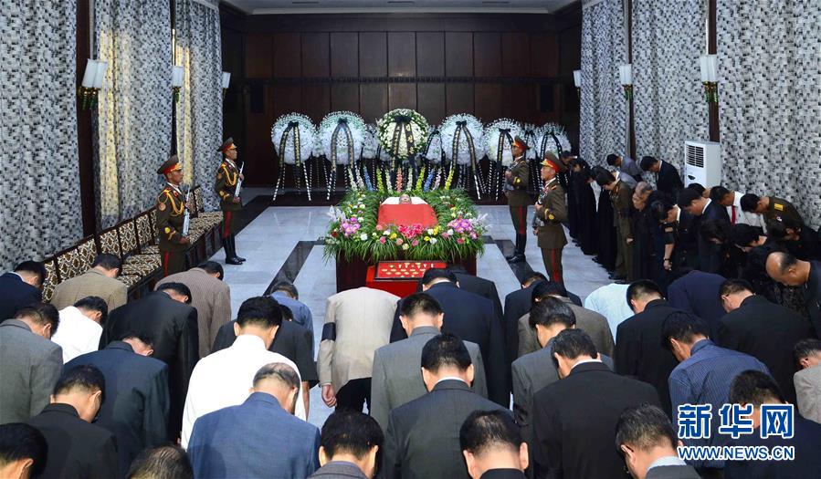 （XHDW）（1）朝鲜各界吊唁姜锡柱