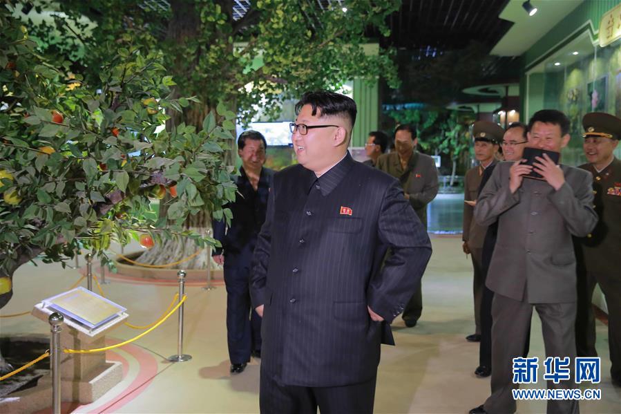 （XHDW）（1）金正恩视察即将完工的朝鲜自然博物馆