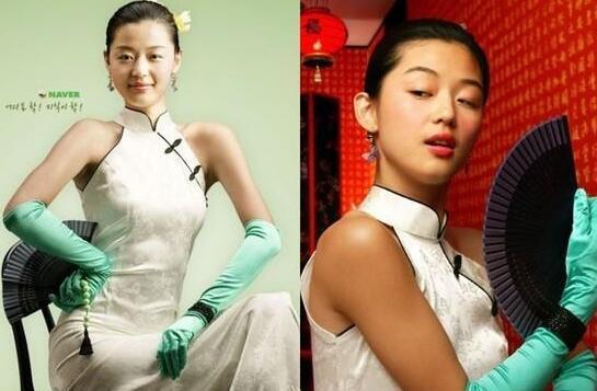 當韓國女明星穿上中國旗袍 誰美誰出戲？