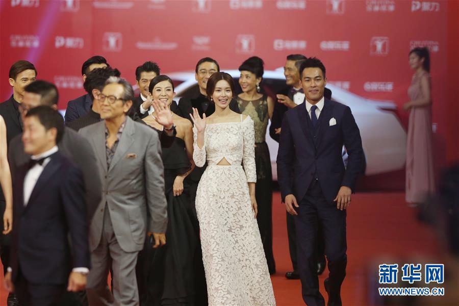 （文化）（4）2016上海国际电影电视节盛典红毯仪式举行