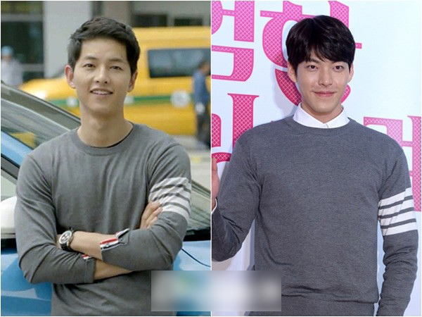 宋仲基李敏镐李钟硕权志龙频撞衫 韩国男神演绎撞衫也精彩【组图】