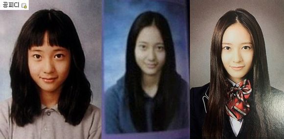 关晓彤高中毕业照清纯可人 宋仲基李敏镐等韩星学生时代青涩照【组图】