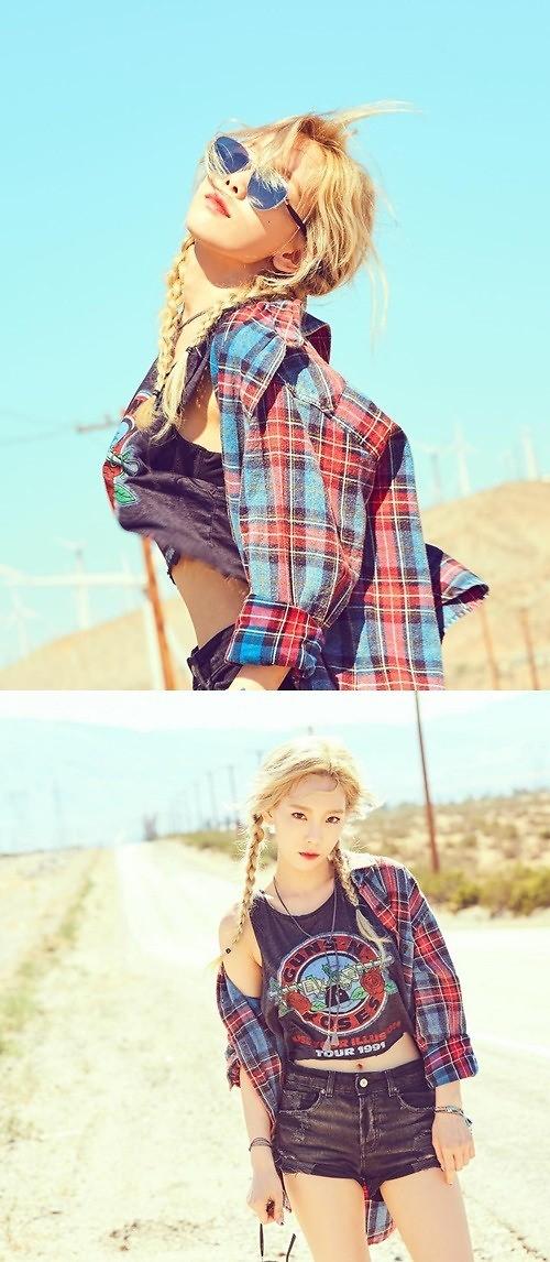 少时泰妍公开近照 零瑕疵美貌吸人眼球