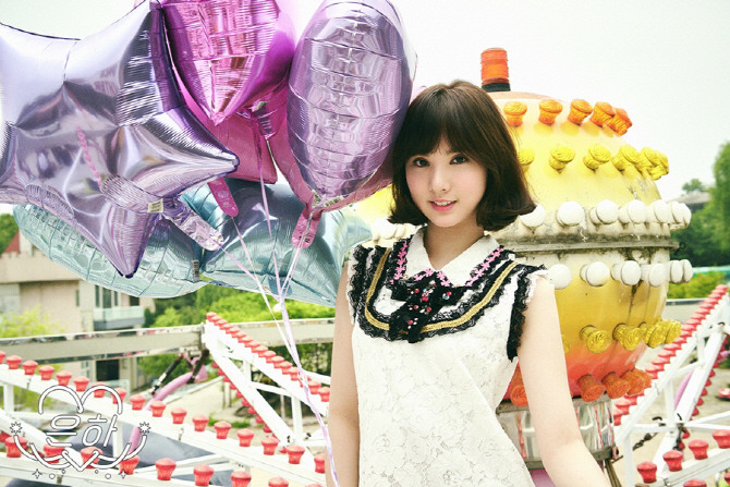 GFRIEND新专辑《L.O.L》宣传照 清新甜美少女风【组图】