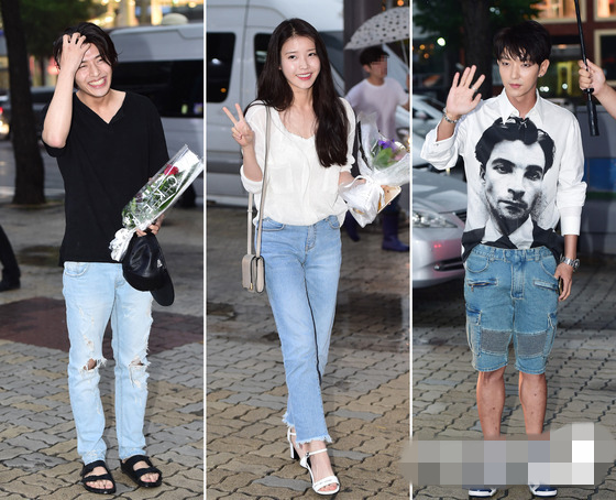 《步步惊心：丽》杀青聚会 李准基显瘦削IU笑靥如花【组图】