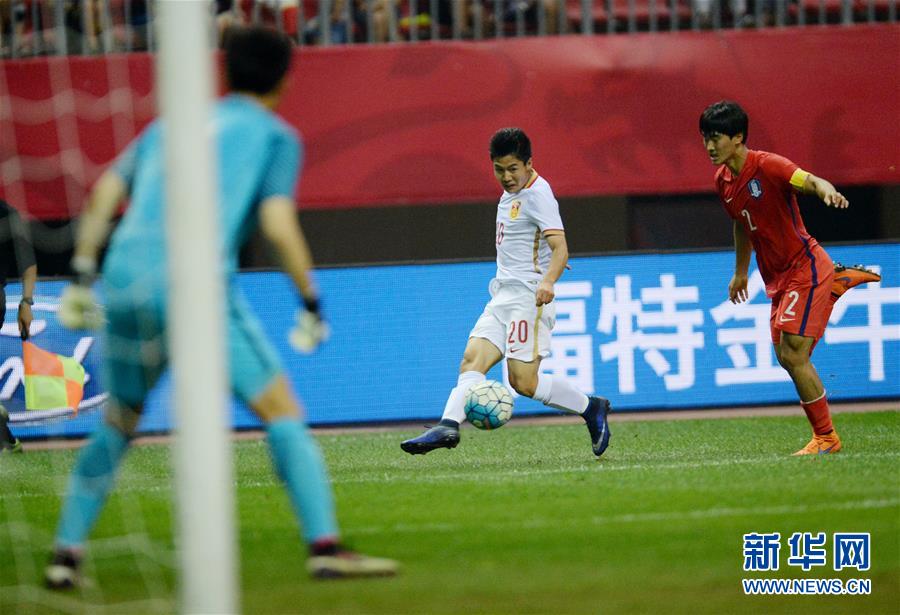 （体育）（2）足球&mdash;&mdash;国际青年锦标赛：中国队不敌韩国队