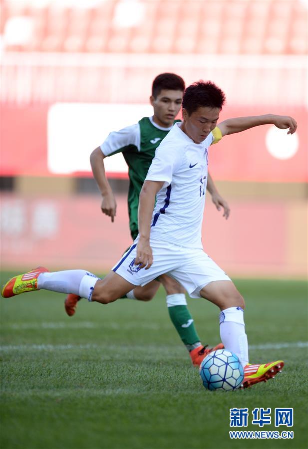 （体育）（6）足球&mdash;&mdash;国际青年锦标赛：韩国队胜土库曼斯坦队