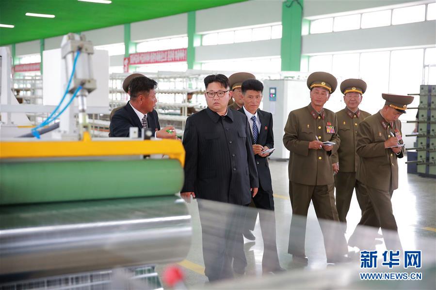（XHDW）（1）金正恩视察新建的朝鲜人民军综合渔具厂