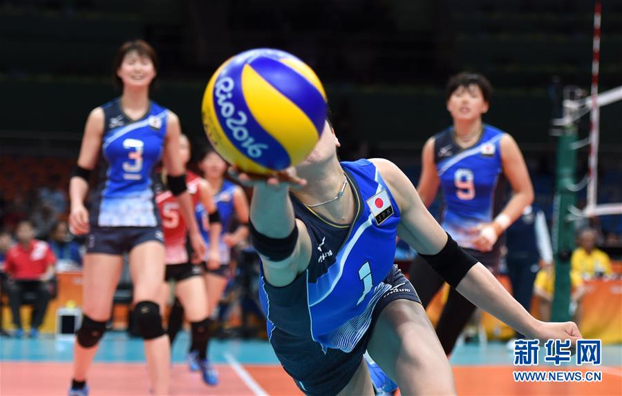 （里约奥运会）（9）排球——女排小组赛：韩国胜日本