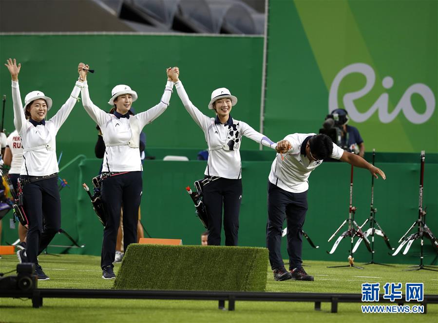 （里约奥运会·夺冠一刻）（12）射箭——韩国女团夺冠