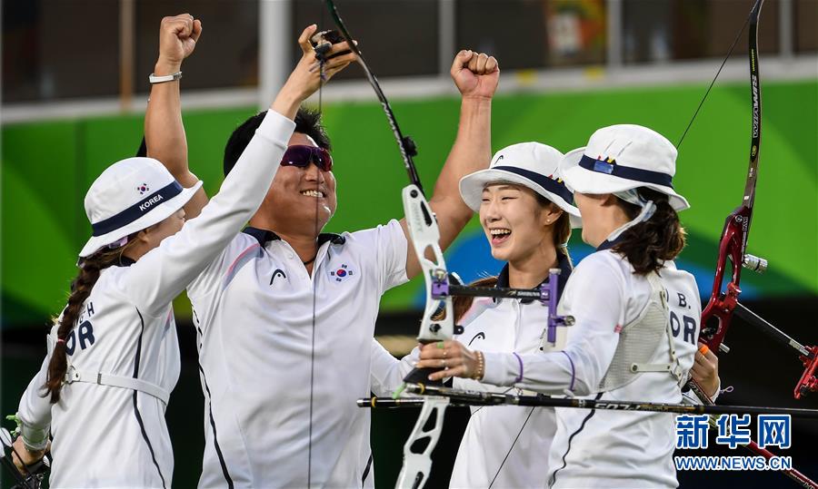 （里约奥运会·夺冠一刻）（15）射箭——韩国女团夺冠