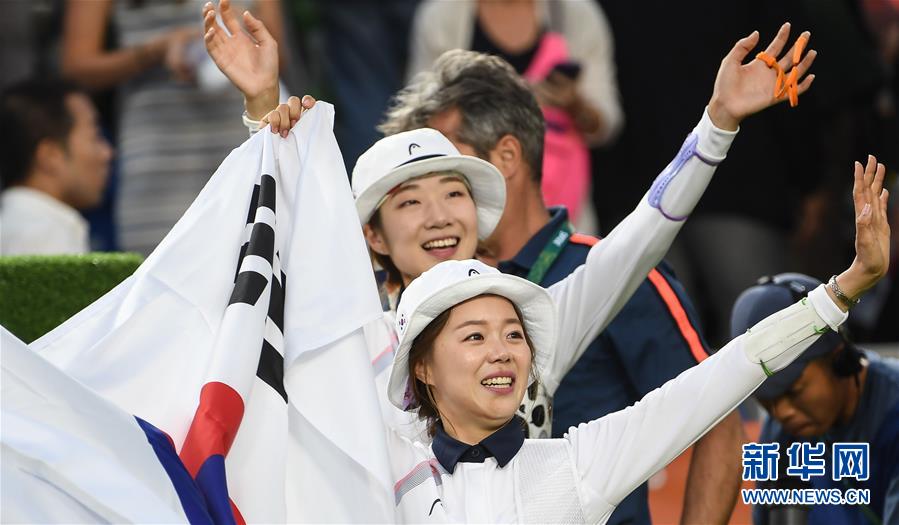 （里约奥运会·夺冠一刻）（18）射箭——韩国女团夺冠