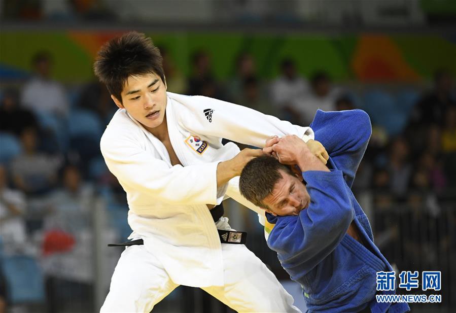 （里约奥运会）（3）柔道——男子73公斤级：韩国选手安昌林出局