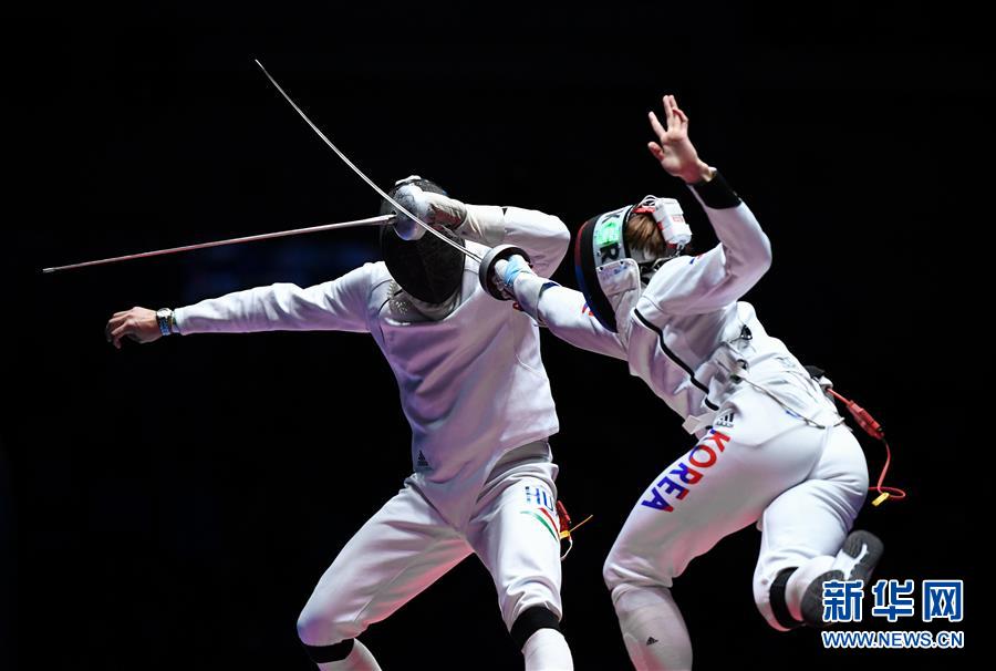 （里约奥运会）（4）击剑——男子重剑个人赛：韩国选手夺冠