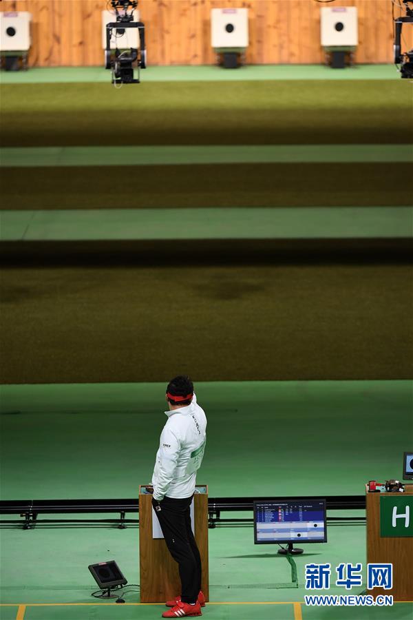 （裏約奧運會）（1）射擊——男子50米手槍：韓國選手秦鐘午奪冠