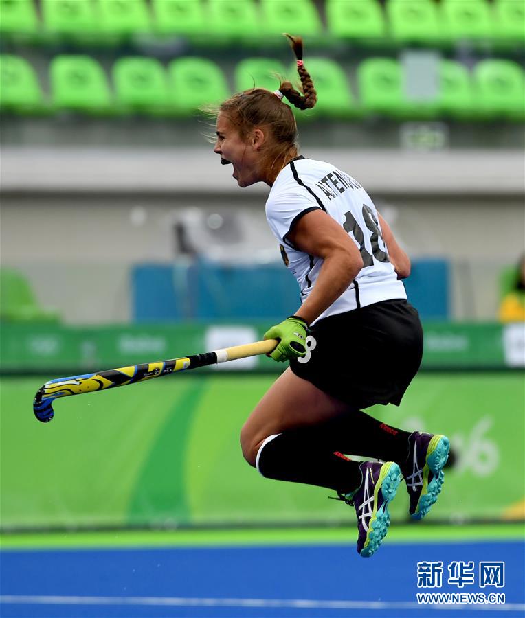 （裏約奧運會）（2）曲棍球——女子小組賽：德國隊勝韓國隊