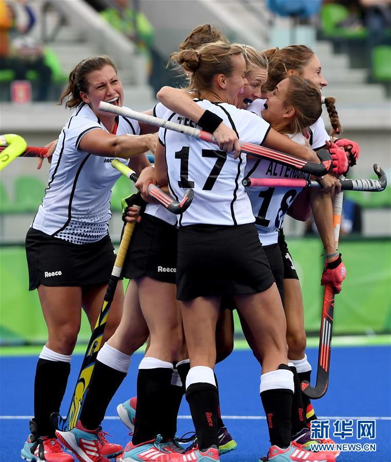 （裏約奧運會）（3）曲棍球——女子小組賽：德國隊勝韓國隊